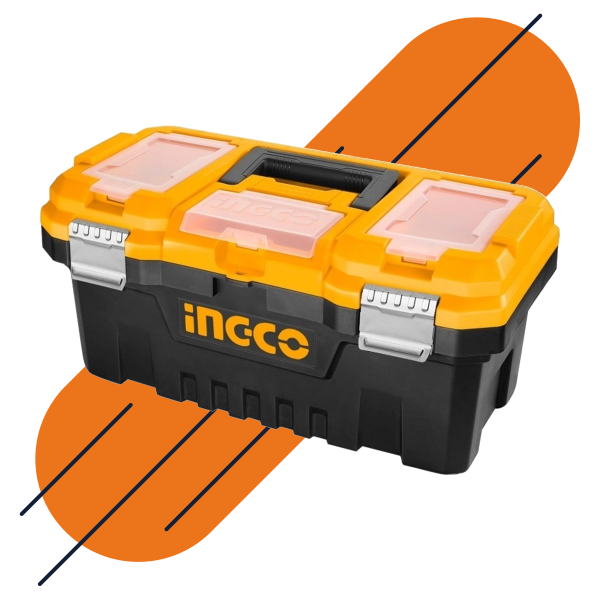 Caja De Herramientas Agarre Metálico Ingco 0081323