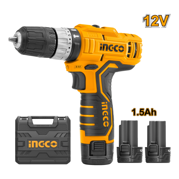 Taladro Percutor 12v INGCO 0100043 - Imagen 2
