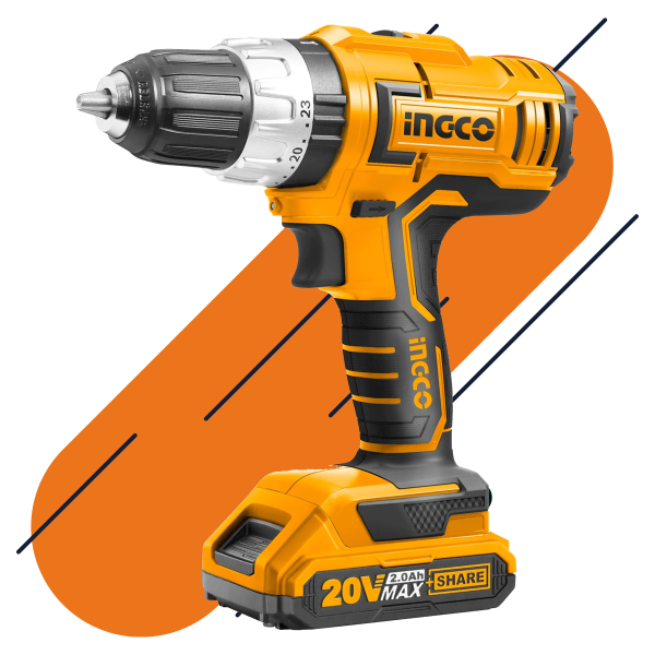Taladro inalámbrico ion litio 20V 0100061