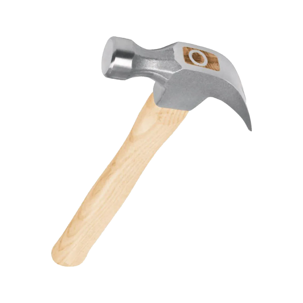 Martillo De Uña 16 Oz 450gr Mango Madera 0081264 - Imagen 2