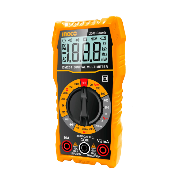 Tester Multímetro Digital Ac Dc Resistencia 0040166 - Imagen 2